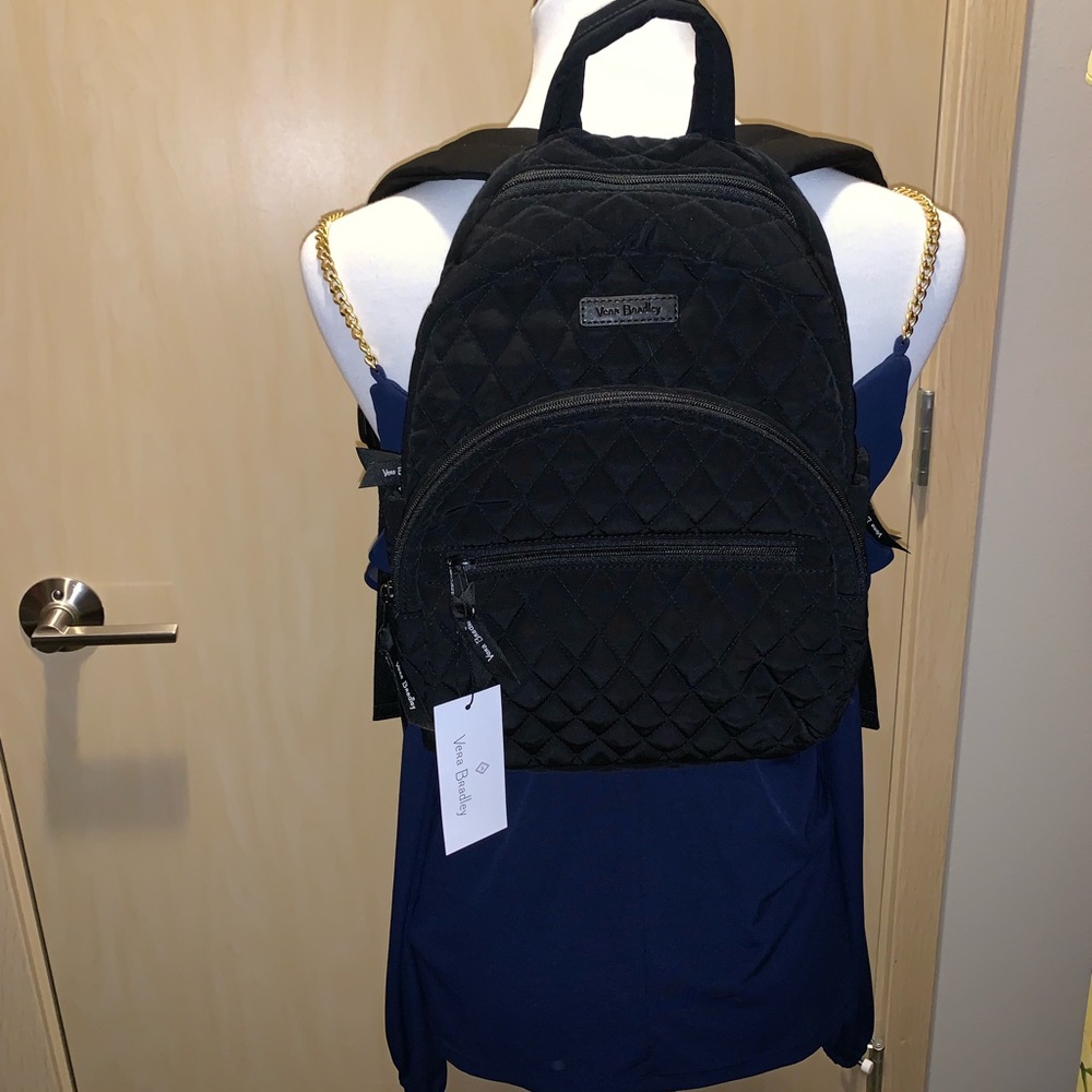 LAST 1-NWT Vera Bradley Essential Compact Backpack - Picture 5 of 8
